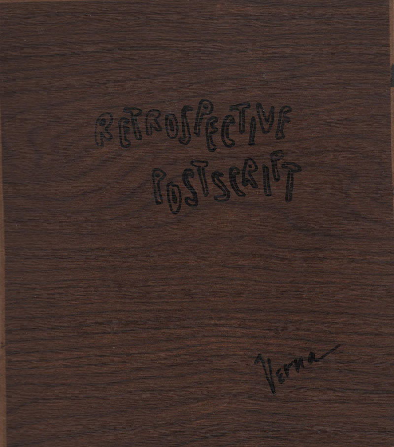 retrospective postscript cover